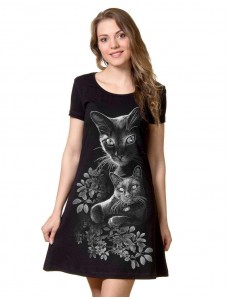 Платье Ночные кошки