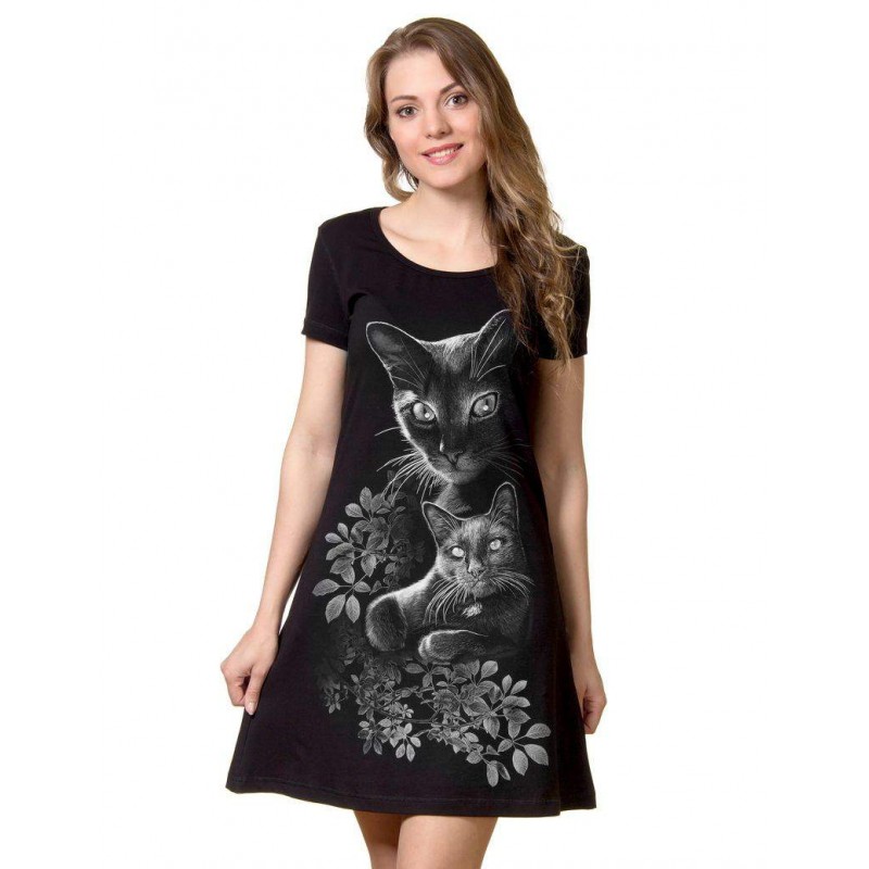 Платье Ночные кошки